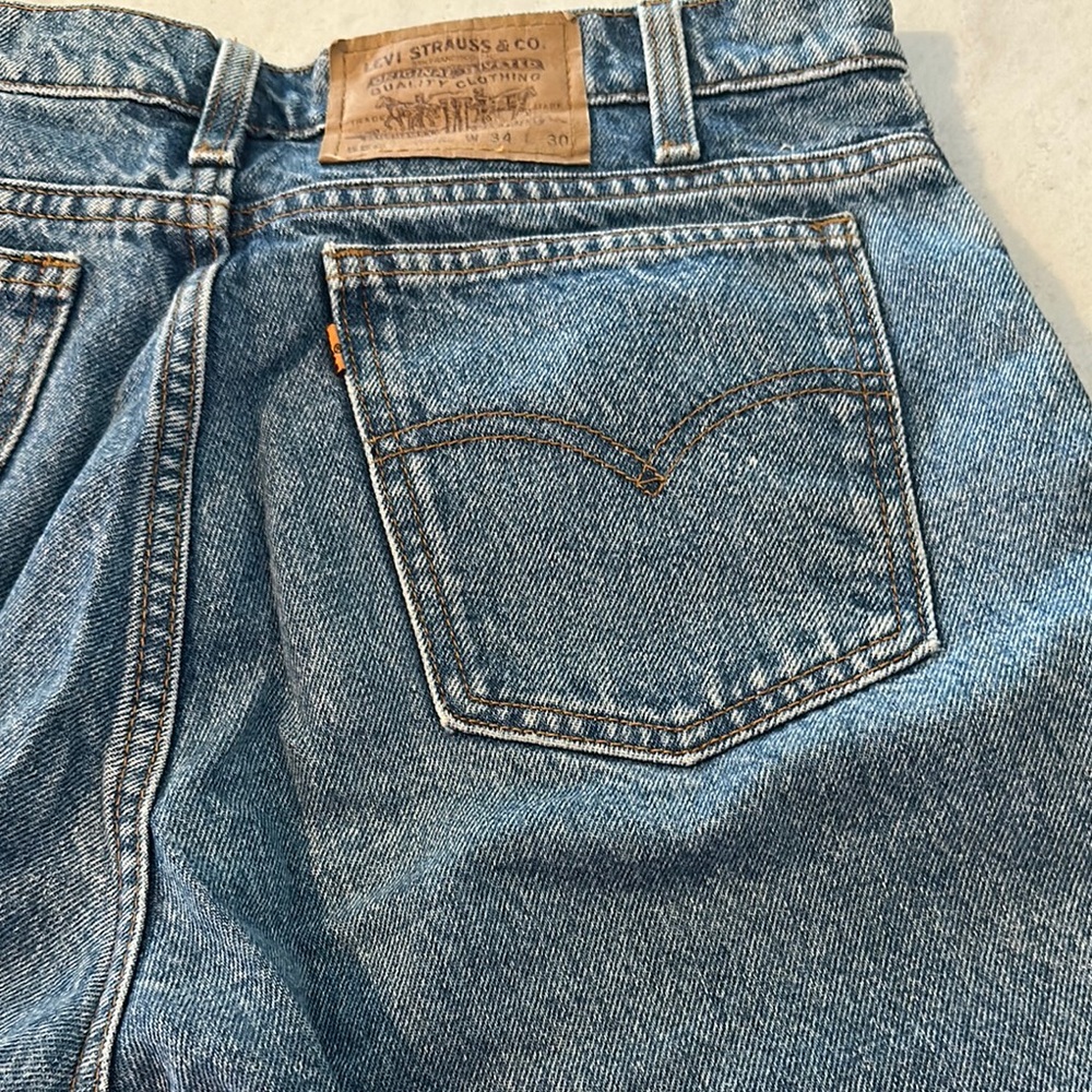 Men's Relaxed Fit Levi 550 Jeans - Blue